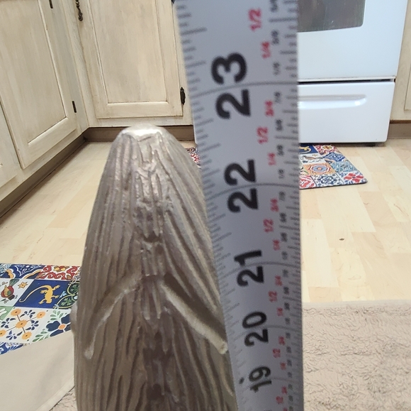 Tommy Bahama Gray Textured Shark Figurine Shaker, Rare, Mussing Shaker Bttle - Picture 6 of 11